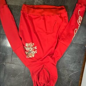 Anti social club X ed hardy hoodie